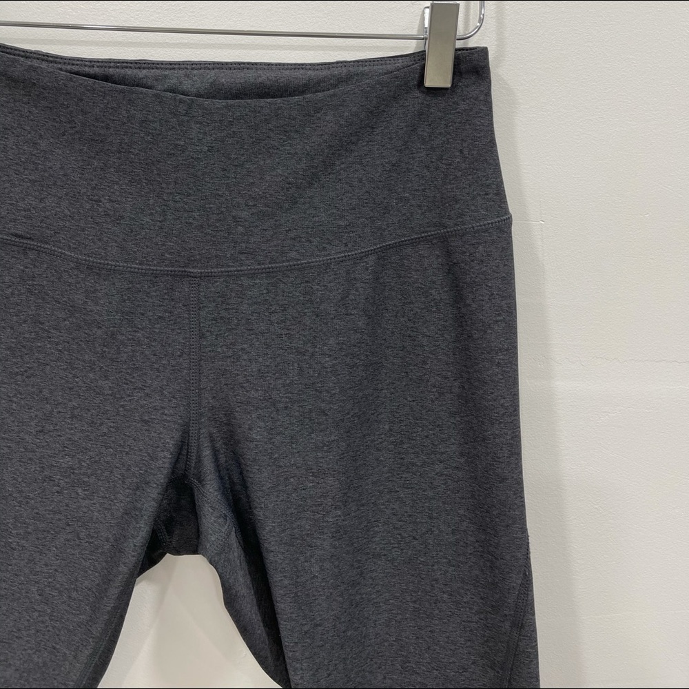 Z by Zella Dark Grey Crop Mesh Legging High Rise M - Picture 4 of 8